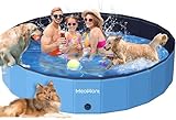 Meowant Hundepool Faltbar, Hundebadewanne, Planschbecken Groß Verdickt PVC,...