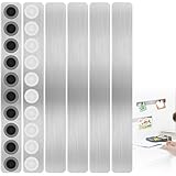 Magnettafel 6 Stück Magnettafeln Memotafel Selbstklebend Magnetleiste mit 20 Stück...