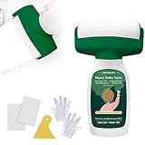 Hojalis Wandfarbe Ausbessern Weiß 500g, 2 in 1 Weiße Farbe Wand Ausbessern,Wandfarbe...