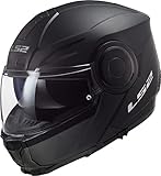 LS2 Motorradhelm FF902 SCOPE SOLID MATT BLACK, Schwarz, XXL