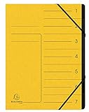 Exacompta 540709E Premium Ordnungsmappe geheftet. Aus extra starkem Colorspan-Karton DIN...