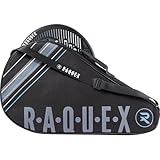 Raquex Enigma Padelschläger-Schutztasche für 1 Schläger – Schwarze Padeltasche für...