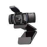 Logitech C920s HD PRO Webcam, Full-HD 1080p, 78° Blickfeld, Autofokus,...