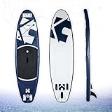 HOME DELUXE - Stand up Paddle Moana - Farbe: Blau, Länge: 320 cm, Breite 81 cm - inkl....