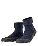 FALKE Herren Stoppersocken Cosyshoe M HP Wolle rutschhemmende Noppen 1 Paar, Blau (Dark...