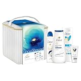 Dove Geschenkset Verwöhnend mit Anti Transpirant, Duschcreme, Handcreme, Body Lotion und...