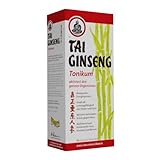 Tai Ginseng Tonikum 500 ml - Ginseng Wurzel Extrakt mit B-Vitaminen & Weißdorn Extrakt,...