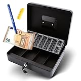 Olympia 6031 CB 770 Plus Geldkassette | Geldkasse abschließbar mit Schlüssel | Handkasse...
