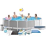 Pool Combi Deal - Intex Prism Frame Rund 457x122 cm
