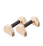 Handstand Stütze, PowerBars Holz-Parallettes, gelenkschonende...