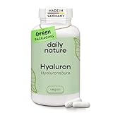 dailynature Hyaluronsäure 90 Kapseln | 1.100 kDa | hochdosiert mit 500 mg...