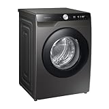 Samsung Waschmaschine, 8 kg, 1400 U/min, Ecobubble, Automatische Waschmittel-...
