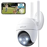 ieGeek 2K Überwachungskamera Aussen WLAN, PTZ Outdoor IP Kamera überwachung außen, WiFi...