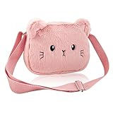 Miunpri Katzen-Schulterriemen für Mädchen, Katzenform Verstellbarer Schultergurt...