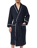 Amazon Essentials Herren Leichter Waffelpiqué-Bademantel (erhältlich in Big &...