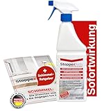 Stoppex Aktiv-Profi Schimmelentferner gegen Schimmel für Wand, Bad und Silikonfugen I...