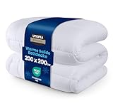 Utopia Bedding Bettdecke 200 x 200 cm, Ganzjahresdecke 370 GSM Füllung,...