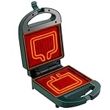 Sandwichmaker | Kompakter Sandwichmaker | 650W Grill und Waffeleisen einfach zu reinigen...