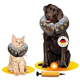 AVIDA ZEN Halskrause Hund & Katze, Hundekragen Leckschutz, aufblasbarer Halskragen weich...