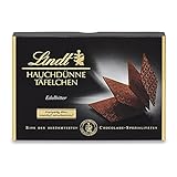 Lindt Hauchdünne Täfelchen | 125g | Edelbitter-Schokolade | Dunkle Schokolade |...