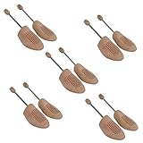 Sneakerprofi 5 Paar Holz Spiralfeder Schuhspanner AUS Echtholz von Gr. 36-48 Herren/Damen,...