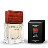 Fresso luxuriöser Auto Duft, Lufterfrischer, Autoparfum 50ml (Gentleman)