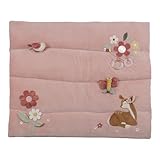 Little Dutch 9008 Activity Krabbeldecke Laufgittereinlage - Fairy Garden (80x100...