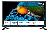 DYON Smart 32 XT 80 cm (32 Zoll) Fernseher (HD Smart TV, HD Triple Tuner (DVB-C/-S2/-T2),...