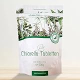 VivaNutria Bio Chlorella Presslinge 500g | aus kontrolliert biologischem Anbau I...