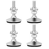 Drenky Stellfüße Höhenverstellbar, M10 x 50mm Möbelfüße Verstellbar...