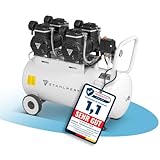 STAHLWERK Kompressor ST-510 Pro mit 10 bar | 4,3 PS | 3,2 kW | 420 l/min | 50 l Tank...