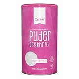 Xucker Puderxucker Erythrit 2x 600g Dose - kalorienfreier Zuckerersatz als...