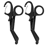 INTCHE 2Er-Pack Traumaschere, 5,8 Edelstahlschere, Verbandschere mit Karabiner,...