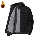 warehouse deal retourenware Fleecejacke Herren Outdoor Warm Winterjacke Übergangsjacke...