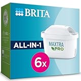 BRITA Wasserfilter-Kartusche MAXTRA PRO All-in-1 – 6er Pack (Halbjahresvorrat): Original...