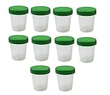 Ratiomed Urinbecher 100 Stück 125 ml mit Schraubdeckel grün Carmesin®-Bundle