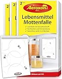 AEROXON Lebensmittelmotten Falle - Dreierpack (6 Stück) Mottenfalle Lebensmittel...