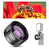 Handy Kamera Objektiv 75mm, ULANZI CL-003 Handy Makroobjektiv, 110x HD...