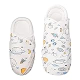 Pucksack Baby 0-3 Monate + 3-6 Monate Baby Pucktuch Decke für Neugeborene mit...