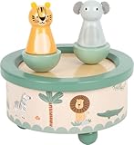 small Foot Spieluhr „Safari“ aus FSC® 100%-zertifiziertem Holz, kindgerecht...