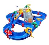 AquaPlay - Wasserbahn Set Bergsee - 42-teiliges Spieleset mit Bergsee, Wasserfall und...