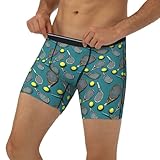 Novastar Herren-Boxershorts – Tennisspieler-Druck, Elastizität, Herren-Unterwäsche,...