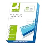 Q-CONNECT KF17215 Kopierpapier Druckerpapier/DIN A4, 80g/m²/ 1 x 500...