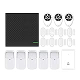 EZGA WiFi-Türalarmsystem WiFi Smart Security Box Ultradünne Türklingel 433 MHz Tuya...