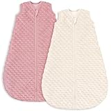 Yoofoss 2er Pack Schlafsack Baby Herbst Baumwolle 1.5 TOG Weich Babyschlafsack...