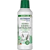 HEITMANN pure Reiner Essig-Entkalker: Flüssiger Universalentkalker auf Essigsäure-Basis...