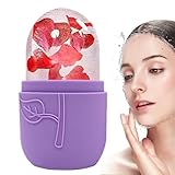 Eisroller für Gesicht – Silikon Cold Beauty Tool, Kaltmassagegerät | Entspannung...