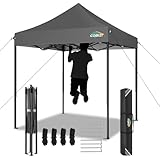 COBIZI Falpavillon 2x2m Wasserdicht Stabil Winterfest Pop Up Pavillon, Ez auf...