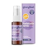 Melatonin Spray - Mit Baldrian, Lavendel + Melissen Extrakt, Vitamin B6 & B1-0,5mg...