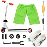 Pipihome Finger Scooter Set, Alloy Mini Fingerscooter Finger Schuhe Finger Hose mit...